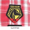 FR patch of the Revco Black Stallion Wf2110-Pr Work Shirt 7Oz Plaid Red #WF2110-PR