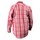 back of Revco Black Stallion Wf2110-Pr Work Shirt 7Oz Plaid Red #WF2110-PR