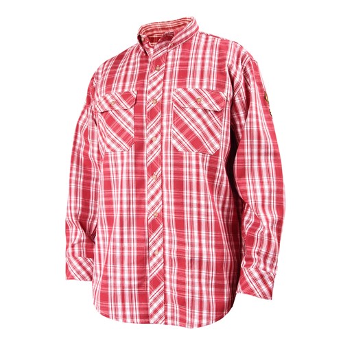 Revco Black Stallion Wf2110-Pr Work Shirt 7Oz Plaid Red #WF2110-PR for sale online at Welders