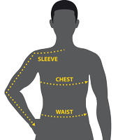 Revco Black Stallion sizing measurement diagram