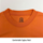 Revco Orange Long Sleeve T-Shirt with Silver Reflective Tagless Neck #TF2511-OR