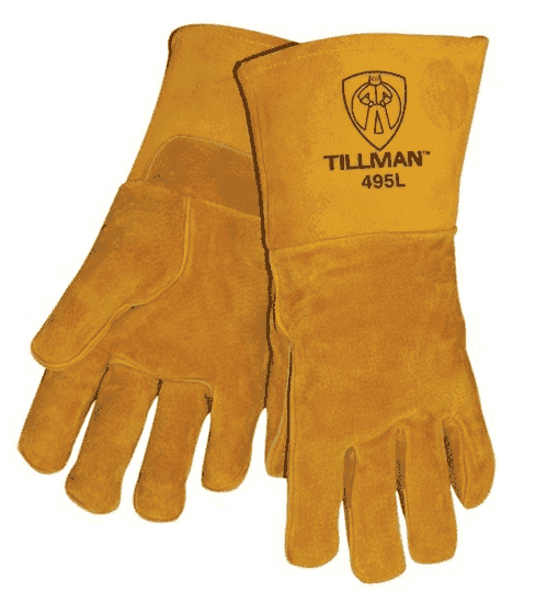 sheepskin work gloves men's