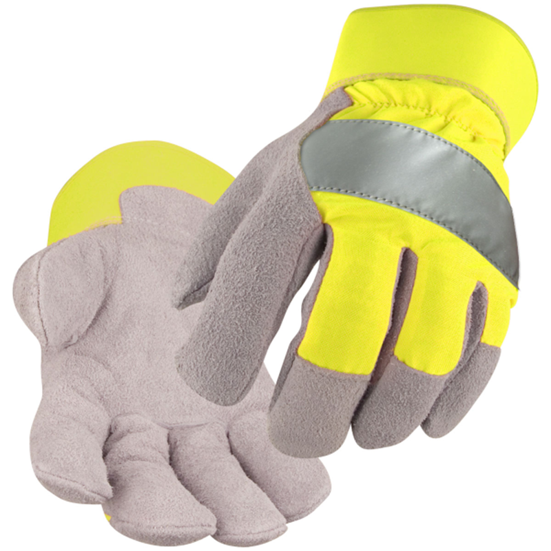 Revco 5B Standard Split Cowhide Leather Palm Work Gloves (Large)