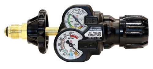 Victor® ESS32-PFH-580 Pressure-Flow Hybrid Regulator, Nitrogen Purge #0781-3652