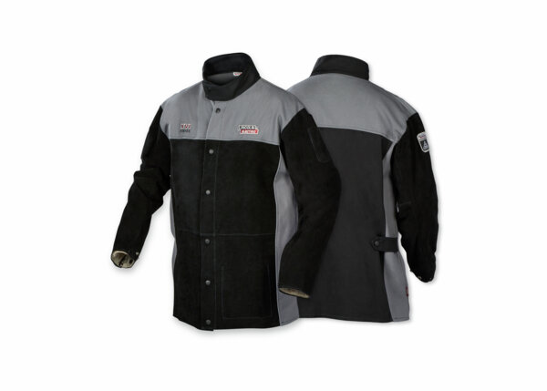 Lincoln Electric Black Large Flame-Resistant Cloth Welding Jacket by Lincol - 2