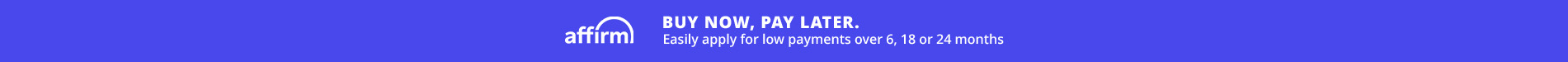 Affirm - Buy Now, Pay Later. Easily apply for low payments over 6, 18, or 24 months